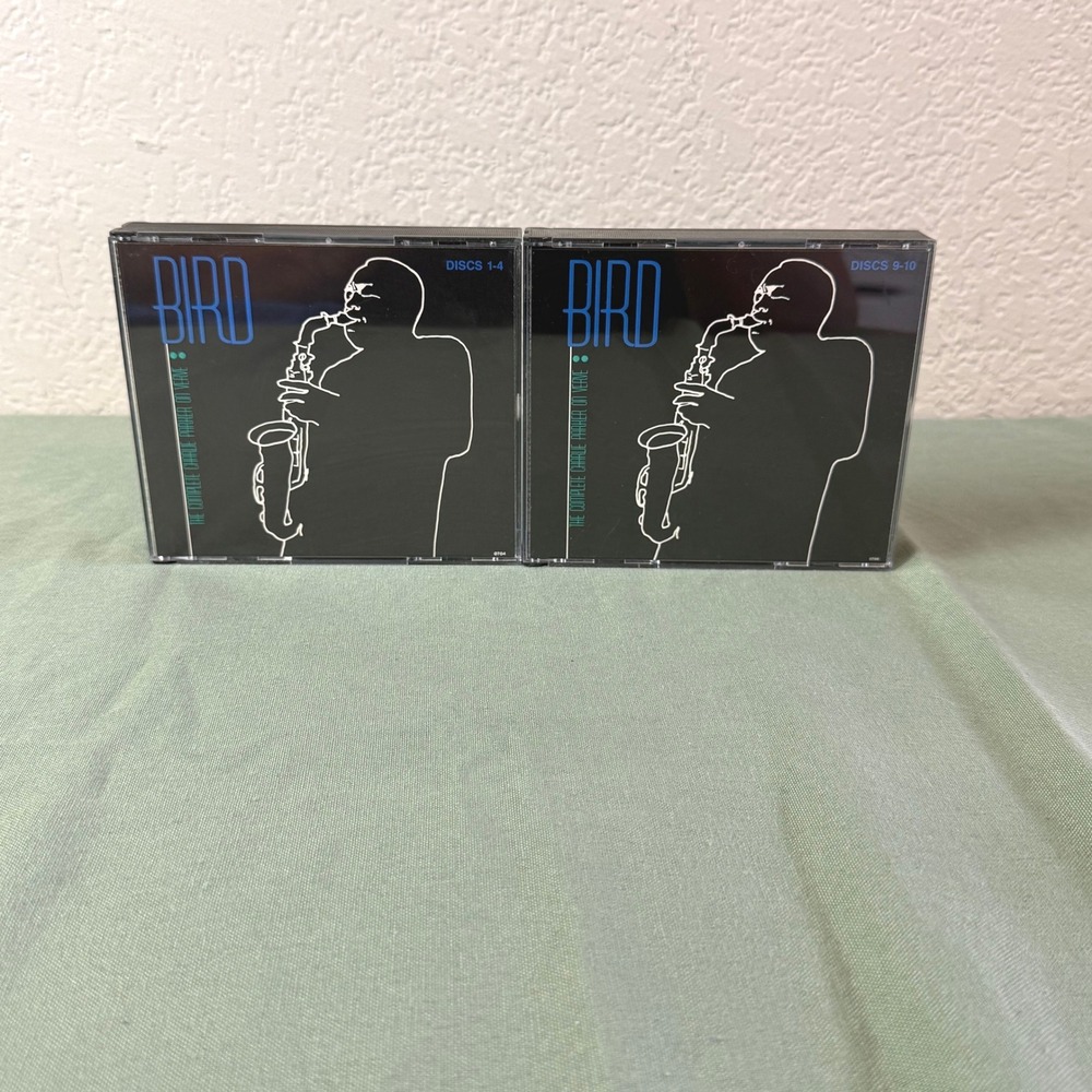 Charlie Parker Bird The Complete Charlie Parker On Verve CDs Discs 1-4 9-10 Jazz